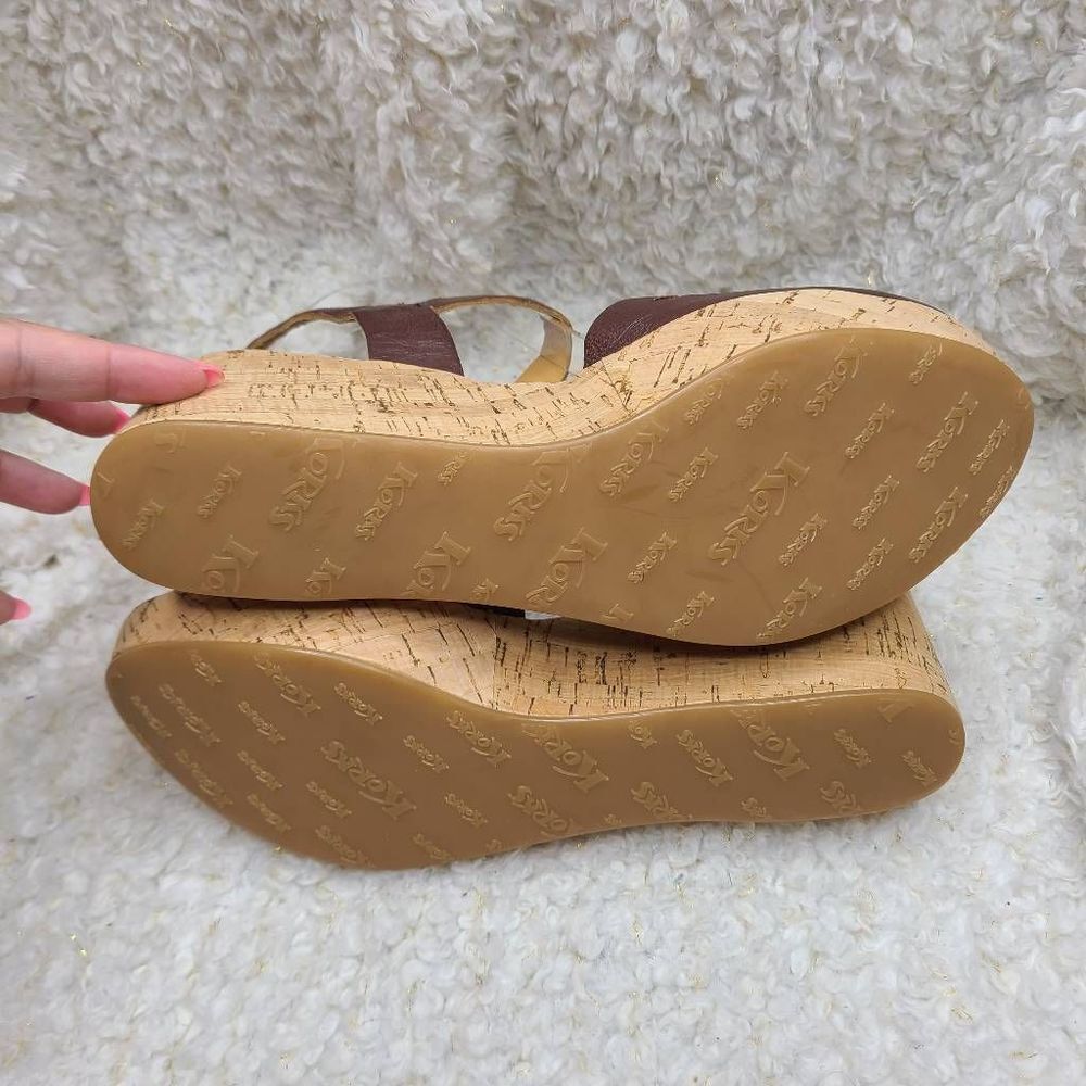 Korks by Kork-ease Platform Wedge Sandals sz 9 - Picture 11 of 12